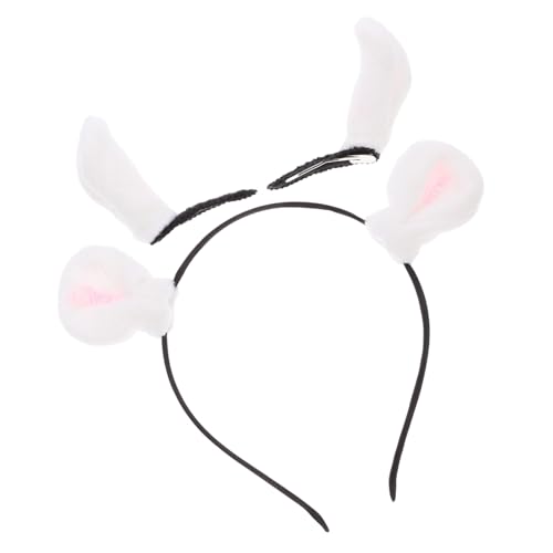 OSOLADY 1satz Bunny Ohr Haarband Und Haarklammern Verspieltes -haaraccessoire Für Damen Und Mädchen Für Partys Und Besondere Anlässe von OSOLADY