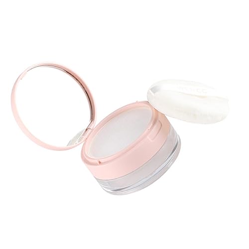 OSOLADY 1 Set Spiegel Runde Design Container Chic Women Loose Pulver Sub Package Box von OSOLADY
