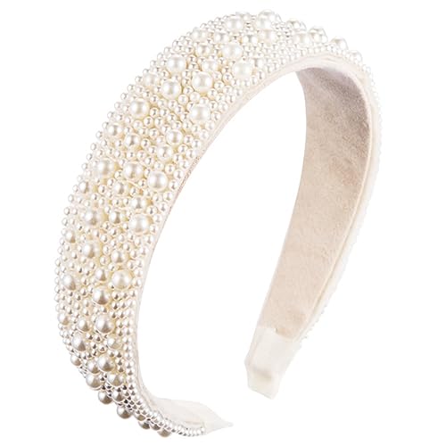 OSOLADY 1 Stück Eleganter Haarreif mit Kunstperlen für Stilvolles Haaraccessoire für Partys und Besondere Anlässe Langlebig Design OSOLADY 1 Stück Eleganter Haarreif mit Kunstperlen für Stilvolles Haaraccessoire für Partys und Besondere Anlässe Langlebig Design von OSOLADY