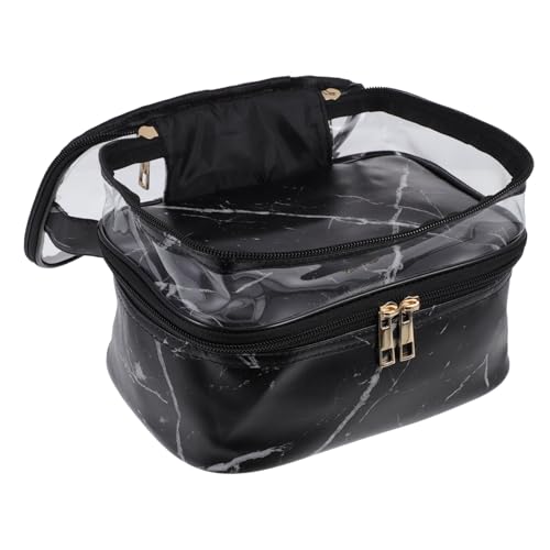 OSOLADY 1 Stück Frauen Transparente Kosmetik Organizer Chic Make-up Beutel Griff Aufbewahrungsbeutel OSOLADY 1 Stück Frauen Transparente Kosmetik Organizer Chic Make-up Beutel Griff Aufbewahrungsbeutel von OSOLADY