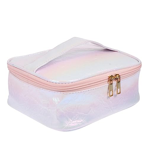 OSOLADY 1stück Stylische Kosmetiktasche Aus Transparentem PVC Praktischer Make-up Organizer Für Damen Für Reisen Und Zuhause Leicht Und Vielseitig Einsetzbar von OSOLADY