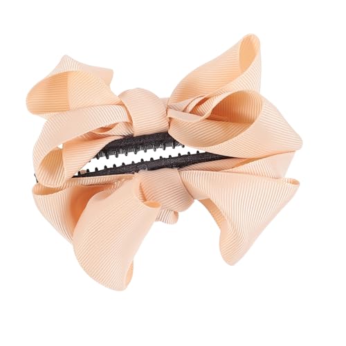 OSOLADY 1 Stück Haarnadel Mit Schleife Haarspange Damen Clips Kleine Ausgefallene Haarspange In Pferdeschwanzform Bananenhaar Pferdeschwanz Haarschmuck Für Mädchen Gezahnte von OSOLADY