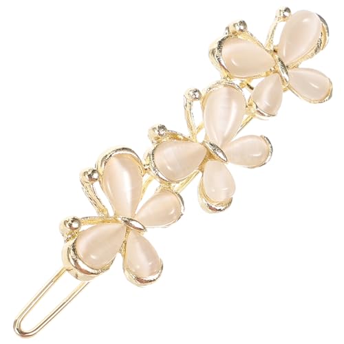 OSOLADY 1 Stück Haarspange mit Zirkonblüten Rutschfeste Barrette für Damen Haarschmuckstück für Partys und Hochzeiten Sorgt für Perfekten und Verleiht Einen Stilvollen Look von OSOLADY