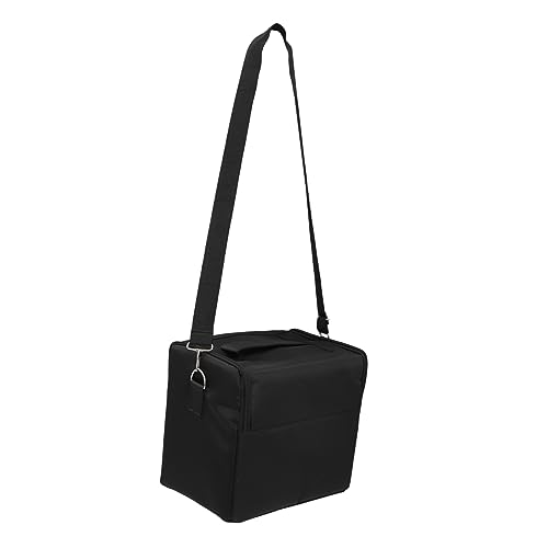 OSOLADY 1 Stück Kosmetiktasche für Damen Praktischer Organizer für Makeup und Maniküre Mehrschichtige Aufbewahrung für Reisen Schwarze Farbe von OSOLADY