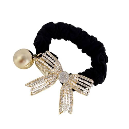 OSOLADY 1pc Mädchen Haar Seil Frauen Haar Krawatte Bogen Haar Bands Strass Haar Zubehör Flechten Für Mädchen von OSOLADY