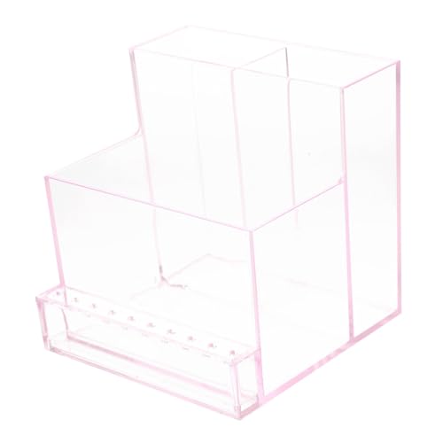OSOLADY 1stück Nagelkunst Polierer Aufbewahrungsbox Für Schleifköpfe Transparente Nail Art Organizer Für Nagelsalon Und Heimgebrauch von OSOLADY