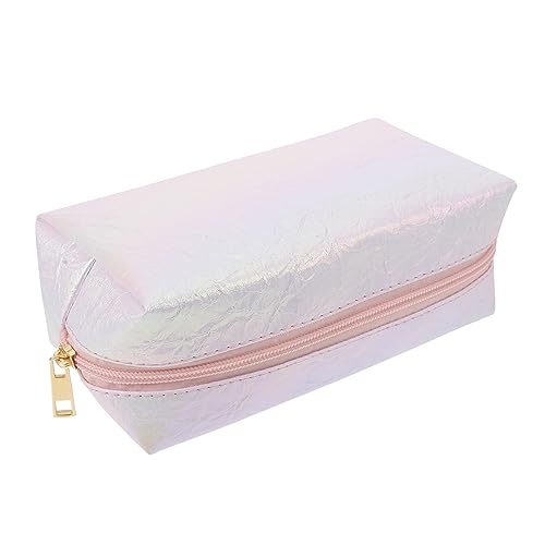 OSOLADY 1stück Stylische Kosmetiktasche Aus PVC Multifunktionale Make-up Organizer-Tasche Transparent Tragbar Für Reisen Und Alltag Für Damen Und Herren Wasserfest Und Leicht Zu von OSOLADY