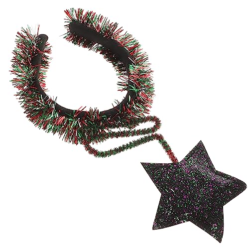 OSOLADY 1stück Fünfzackiger Stern Haarreif Für Geburtstagsfeiern Buntes Kopfschmuck-accessoire Für Mädchen Und Jungen Für Partys Hochzeiten Und Besondere Anlässe von OSOLADY