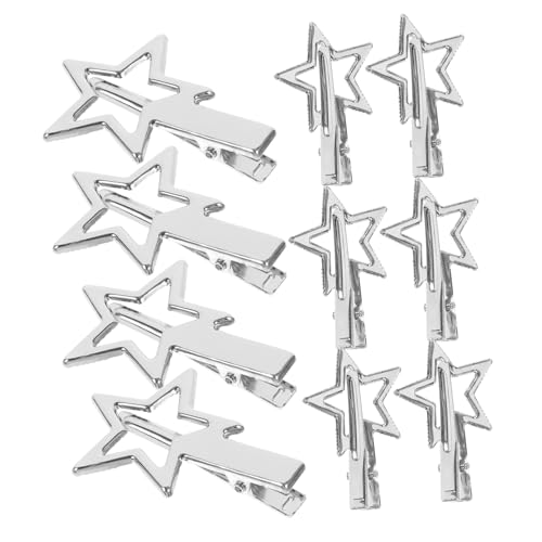 OSOLADY 10 Stück Dekorative Haarspangen Jay Haarspangen Frauen Stern-haarklammer Design Zubehör Trendy Gold Clips In Rechnung Gestellt Funkelnd Styling Haarklammern Zinklegierung Silver OSOLADY 10 Stück Dekorative Haarspangen Jay Haarspangen Frauen Stern-haarklammer Design Zubehör Trendy Gold Clips In Rechnung Gestellt Funkelnd Styling Haarklammern Zinklegierung Silver von OSOLADY