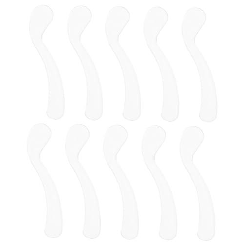 OSOLADY Mini-hautpflege-spatel-set 10-teilig Make-up-löffel Für Gesichtscreme Schönheitssalon Reisefreundlich von OSOLADY