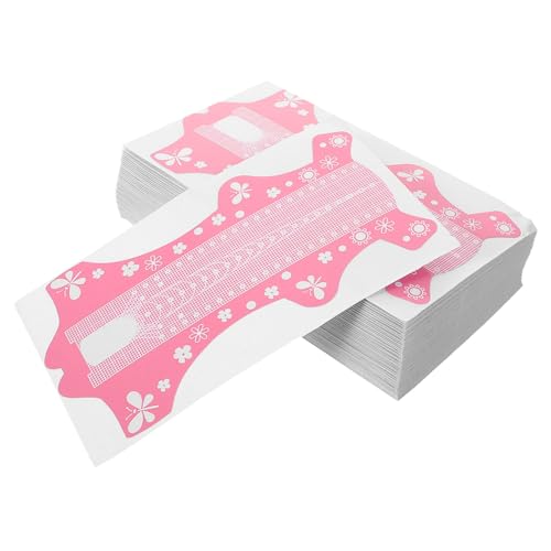 OSOLADY 100stücke Nagelverlängerungs-sticker Nagelverlängerungsformen Maniküre-werkzeug Für Professionelle Techniker Und Nail-art-enthusiasten Einfache Anwendung Für Ergebnisse von OSOLADY