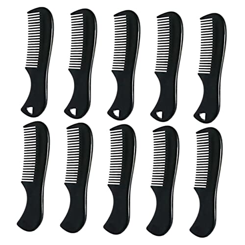 OSOLADY 10stücke Teiliges Bartkamm Männer Tragbare Styling-kämme Für Bart Haargrooming Anti-rutsch-design Gleichmäßige Ölausbreitung Langlebige Verarbeitung von OSOLADY