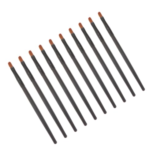 OSOLADY 10Stücke Teiliges Kosmetik Pinselset für Make Up Schwarze Bürsten mit Holzgriffen Einzelfeinen Applikatoren für Lidschatten und Concealer für Geschenkset OSOLADY 10Stücke Teiliges Kosmetik Pinselset für Make Up Schwarze Bürsten mit Holzgriffen Einzelfeinen Applikatoren für Lidschatten und Concealer für Geschenkset von OSOLADY