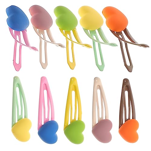 OSOLADY 10Stücke Teiliges Mädchen Haarnadeln Bunte Haarclips mit für Tägliches Tragen Rollenspiele und Besondere Anlässe OSOLADY 10Stücke Teiliges Mädchen Haarnadeln Bunte Haarclips mit für Tägliches Tragen Rollenspiele und Besondere Anlässe von OSOLADY