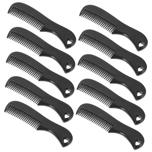 OSOLADY 10stücke Teiliges Bartkämme Für Männer Stylingkamm Aus Robustem Material Tragbar Und Praktisch Für Unterwegs Zur Pflege Und Gestaltung Von Bart Und Haar von OSOLADY