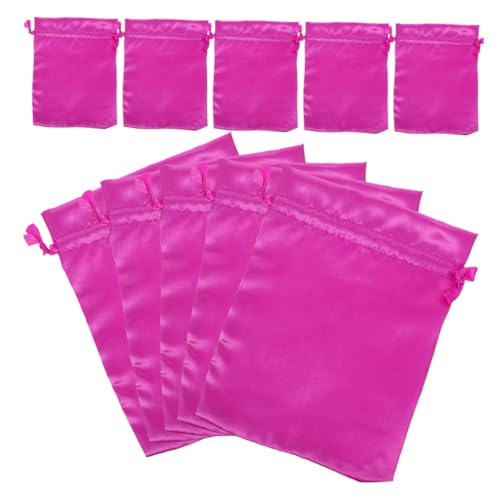 OSOLADY 10stücke Teiliges Kordelzug Kosmetiktaschen Für Damen Kompakte Make-up Organizer Für Reisen Stilvolles Design Leuchtendem Für Toilettenartikel Und Tägliche Nutzung von OSOLADY