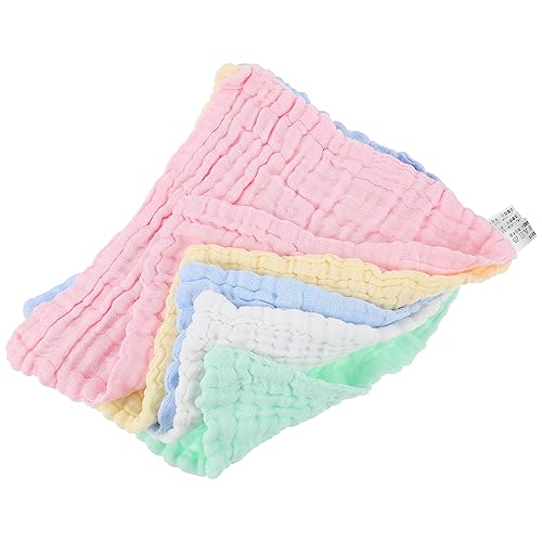 OSOLADY 10stücke Baumwolle Waschlappen Bad Waschlappen Bad Handtücher Wasser Saugfähigen Handtücher Für Gesicht Und Körper Leicht Zu Reinigen Und Aufzubewahren Strapazierfähig Und von OSOLADY