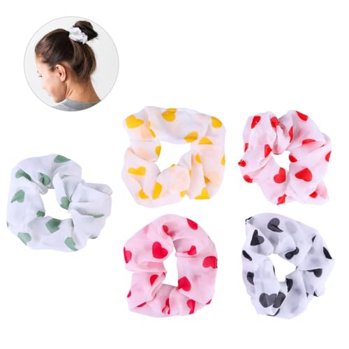 OSOLADY 10stücke Hübsche Softball Scrunchies Elastische Kopfband Für Frauen Mädchen Studenten Sommer Haargummis Haarband Aus Hochwertigem Stoffmaterial von OSOLADY