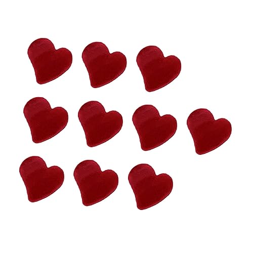OSOLADY 10stücke Kleine Herz Haarklammer Beflockte Herz Haarklammern Für Frauen Valentinstag Haarklammer Haarspangen Klein Mini Haar Kralle Clips OSOLADY 10stücke Kleine Herz Haarklammer Beflockte Herz Haarklammern Für Frauen Valentinstag Haarklammer Haarspangen Klein Mini Haar Kralle Clips von OSOLADY
