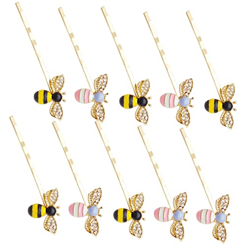 OSOLADY 10stücke Metall Haarnadeln Mit Bienenmotiv Dekorative Haarklammern Für Frauen Und Mädchen Für Lose Haare Haaraccessoire Farbenfroh Und Charmant OSOLADY 10stücke Metall Haarnadeln Mit Bienenmotiv Dekorative Haarklammern Für Frauen Und Mädchen Für Lose Haare Haaraccessoire Farbenfroh Und Charmant von OSOLADY
