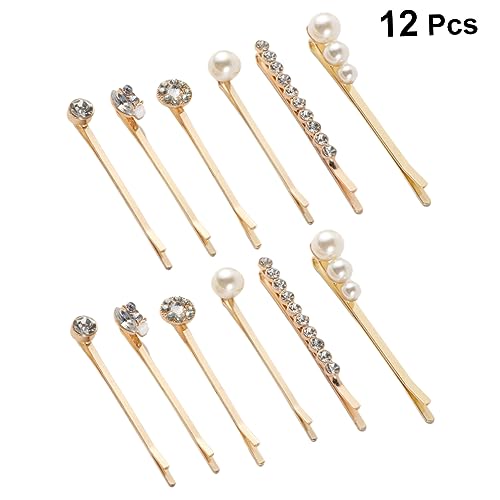 OSOLADY 12 Stück Perlen Rhinestone Haarklammern für Mädchen und Damen Stilvolle Haarclips für Partys Hochzeiten und Alltag Robuster und Vielseitige Farben OSOLADY 12 Stück Perlen Rhinestone Haarklammern für Mädchen und Damen Stilvolle Haarclips für Partys Hochzeiten und Alltag Robuster und Vielseitige Farben von OSOLADY