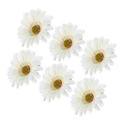 OSOLADY 12stücke Kunstblumen Haarspangen Für Mädchen Elegante Haarclips Für Feste Partys Und Besondere Anlässe Mit Wunderschönem Sonnenblumen-design von OSOLADY