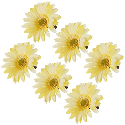 OSOLADY 12stücke Teiliges Sonnenblumen-haarspangen Für Damen Künstliche Blumen-haarclips Eleganter Haarschmuck Für Festlichkeiten Und Besondere Anlässe Bequem Und Langlebig von OSOLADY