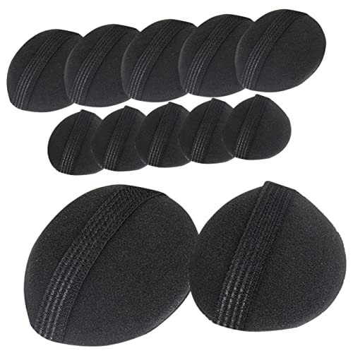 OSOLADY 12Stücke Haarpolstereinsätze für Hohe Haarvolumen Kissen für Unsichtbare Haarkreationen für Dutt Styles und Mehr von OSOLADY