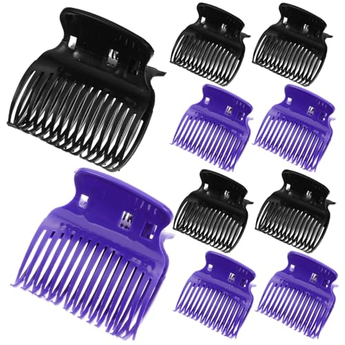 OSOLADY 12 Stück Heißwickler Clips aus Kunststoff Lockenwickler Klauenclips Sicherungsclips für Heißwickler Leicht und Tragbar für und Mädchen von OSOLADY