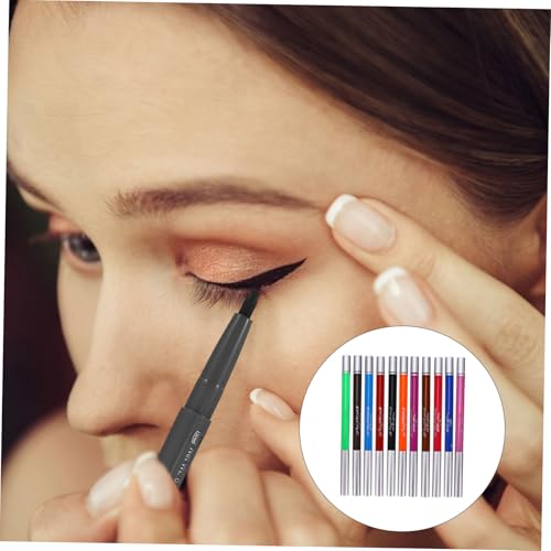 OSOLADY 12Stücke Langlebige Eyeliner Stifte Set Farben Kreative Automatisch Rotierende Eyeliner für Augen Make Up als Lidschattenstift Wasserfest und Schnell Trocknend OSOLADY 12Stücke Langlebige Eyeliner Stifte Set Farben Kreative Automatisch Rotierende Eyeliner für Augen Make Up als Lidschattenstift Wasserfest und Schnell Trocknend von OSOLADY