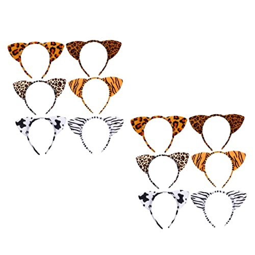 OSOLADY 12stücke Tierische Stirnbänder Tierohr Haarband Dekoratives Party Kopfschmuck Haarband Stirnband Für Festival Und Party von OSOLADY