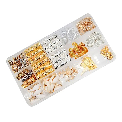 OSOLADY 159stücke Fashion Hair Bead Teiliges Dreadlock-haarzubehör Mit Dekorativen Haarklammern Und Feder- Vielseitig Für Kreative Frisuren Und Partys Für Damen Und Herren OSOLADY 159stücke Fashion Hair Bead Teiliges Dreadlock-haarzubehör Mit Dekorativen Haarklammern Und Feder- Vielseitig Für Kreative Frisuren Und Partys Für Damen Und Herren von OSOLADY