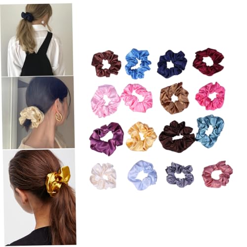 OSOLADY 16 Stück Teiliges aus Dehnbarem Haargummi Uni Farben Ponytail Halter für Damen und Vielseitige Haarschmuck Accessoires Gemischten Farben OSOLADY 16 Stück Teiliges aus Dehnbarem Haargummi Uni Farben Ponytail Halter für Damen und Vielseitige Haarschmuck Accessoires Gemischten Farben von OSOLADY