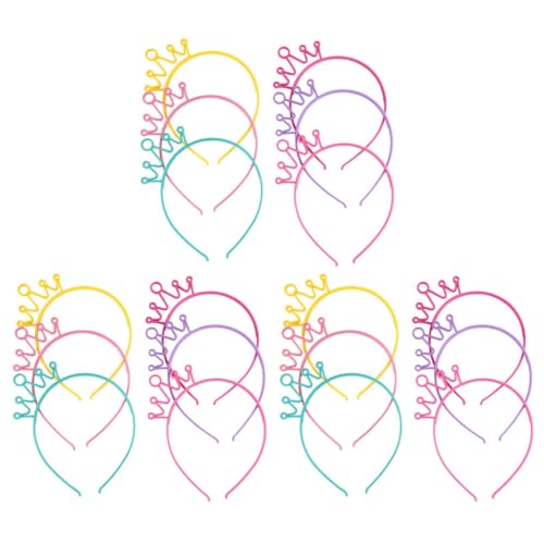 OSOLADY 18Stücke Teiliges Haarband mit Design Bunte Haarreifen für Mädchen für Geburtstagsfeiern Cosplay und Besondere Anlässe Geeignet als Süßes Haaraccessoire OSOLADY 18Stücke Teiliges Haarband mit Design Bunte Haarreifen für Mädchen für Geburtstagsfeiern Cosplay und Besondere Anlässe Geeignet als Süßes Haaraccessoire von OSOLADY
