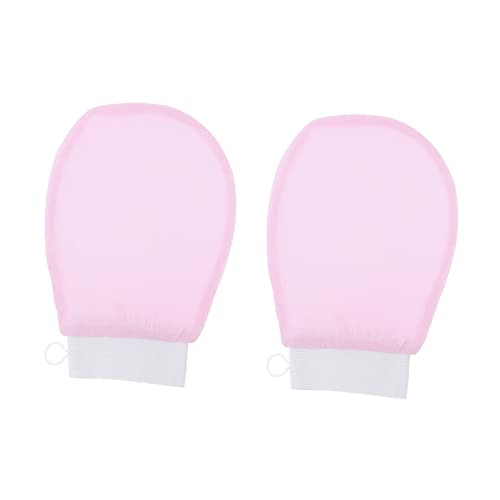 OSOLADY 1Paar Peelinghandschuhe für Damen Rosa Duschhandschuhe zur Sanften Hautreinigung und Massage für Spa und Dusche Weiche und Bequeme Anwendung für Glatte OSOLADY 1Paar Peelinghandschuhe für Damen Rosa Duschhandschuhe zur Sanften Hautreinigung und Massage für Spa und Dusche Weiche und Bequeme Anwendung für Glatte von OSOLADY