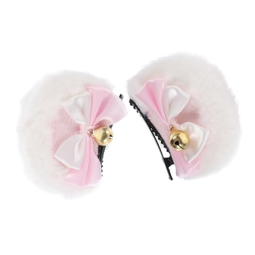 OSOLADY 1Paar Plüsch Doppel Bowknot Bär Ohr Haarclip Niedliches Cosplay Haaraccessoire für Damen für Festivals und Besondere Anlässe aus Hochwertigem Material Gefertigt OSOLADY 1Paar Plüsch Doppel Bowknot Bär Ohr Haarclip Niedliches Cosplay Haaraccessoire für Damen für Festivals und Besondere Anlässe aus Hochwertigem Material Gefertigt von OSOLADY