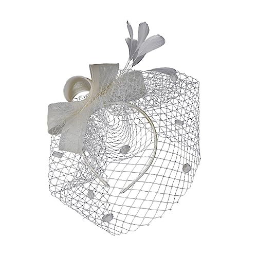 OSOLADY 1stück Kreative Braut Haarschmuck Mit Netzdesign Eleganter Haarclip Für Hochzeiten Und Besondere Anlässe Vielseitig Einsetzbar Als Haaraccessoire Für Frauen von OSOLADY