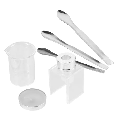 OSOLADY 1Satz DIY Lippenstift Herstellungsset Teiliges Mit Silikonform Wachskerze Und Messbechern Für Kreation Und Reparatur Von Lippenstift Und Lipgloss von OSOLADY