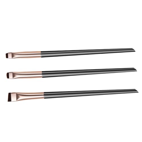 OSOLADY Augenbrauenpinsel Satz Abgewinkelter Eyeliner Lidschatten Makeup für Präzises Auftragen Professionelles Augen Make Up Tool für Zuhause und Schönheitssalon von OSOLADY