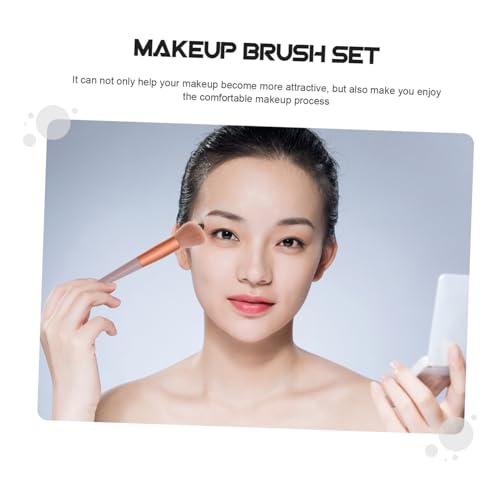 OSOLADY 1Satz Make Up Pinsel Set Teilig für Hochwertige Lose Puderbürsten für Blush Highlighter und Lidschatten mit Praktischer Aufbewahrungstasche Milchtee Farbe OSOLADY 1Satz Make Up Pinsel Set Teilig für Hochwertige Lose Puderbürsten für Blush Highlighter und Lidschatten mit Praktischer Aufbewahrungstasche Milchtee Farbe von OSOLADY