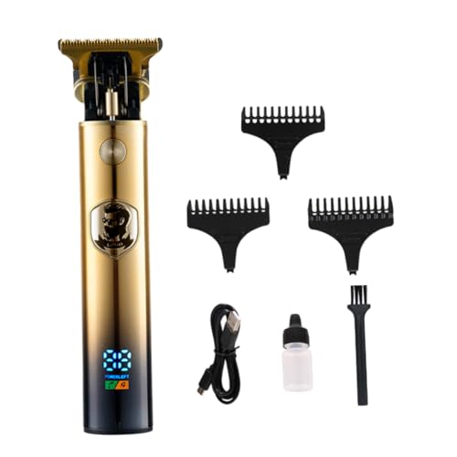 OSOLADY 1Satz Wiederaufladbarer Elektrischer Haarschneider Trimmer mit Großem Display Schnurloser Barbier Haarschnittclipper für Herren Vielseitig Einsetzbar für Haare und Bartpflege OSOLADY 1Satz Wiederaufladbarer Elektrischer Haarschneider Trimmer mit Großem Display Schnurloser Barbier Haarschnittclipper für Herren Vielseitig Einsetzbar für Haare und Bartpflege von OSOLADY