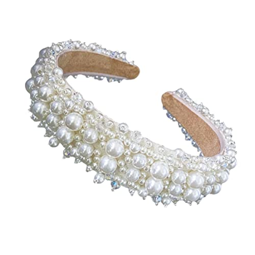 OSOLADY 1Stück Braut Haar Stirnband Eleganter Kopfschmuck Romantisches Accessoire für Braut für Hochzeit und Verlobung Langlebig von OSOLADY