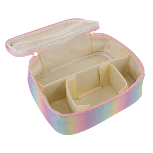 OSOLADY 1Stück Farbenfrohe Make Up Für Damen Multifunktionale Reisetasche Für Körperpflege Leicht Tragbar Für Reisen Mit Robustem Verschluss Und Praktischem Design OSOLADY 1Stück Farbenfrohe Make Up Für Damen Multifunktionale Reisetasche Für Körperpflege Leicht Tragbar Für Reisen Mit Robustem Verschluss Und Praktischem Design von OSOLADY