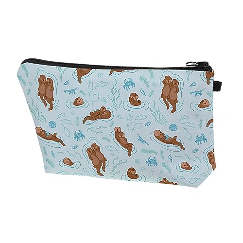 OSOLADY 1Stück Kulturbeutel für Damen und Herren Druck Kosmetiktasche und Tragbar für Reisen und Make Up Organisation von OSOLADY