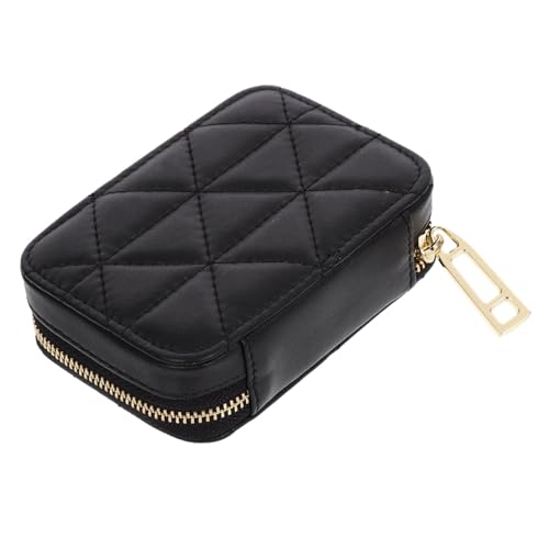 OSOLADY Tragbare Make Up Tasche 1Stück Lippenstifthalter Leder Aufbewahrungstasche für Kosmetik Klein Münztäschchen für Damen Reisen von OSOLADY