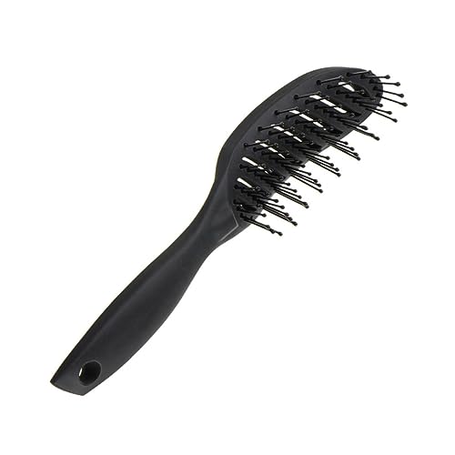 OSOLADY 1Stück Massagekamm Aus Kunststoff Gebogener Haarkamm Für Lockiges Haar Leichter Und Tragbarer Für Damen Für Kopf Massagen Und Haarstyling OSOLADY 1Stück Massagekamm Aus Kunststoff Gebogener Haarkamm Für Lockiges Haar Leichter Und Tragbarer Für Damen Für Kopf Massagen Und Haarstyling von OSOLADY
