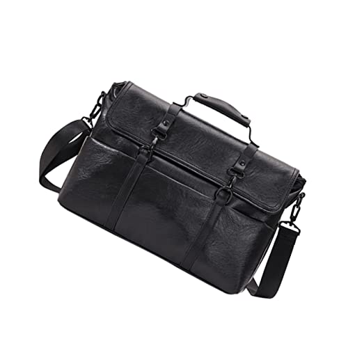 OSOLADY 1Stück PU Leder Aktentasche für Business Umhängetasche mit Komfortablem Futter Laptopfach für Geschäftsreisen College Tägliche Nutzung OSOLADY 1Stück PU Leder Aktentasche für Business Umhängetasche mit Komfortablem Futter Laptopfach für Geschäftsreisen College Tägliche Nutzung von OSOLADY