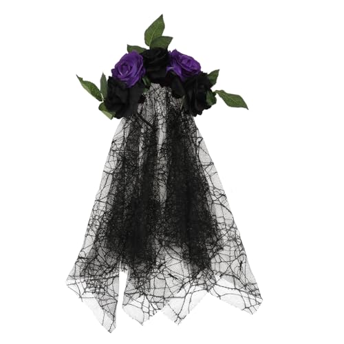 OSOLADY Dekoratives Haarband aus Rosenspitze für Damen Hochzeits Stirnband Party Kopfschmuck Elegant und Romantisch für Feiern und Besondere Anlässe OSOLADY Dekoratives Haarband aus Rosenspitze für Damen Hochzeits Stirnband Party Kopfschmuck Elegant und Romantisch für Feiern und Besondere Anlässe von OSOLADY