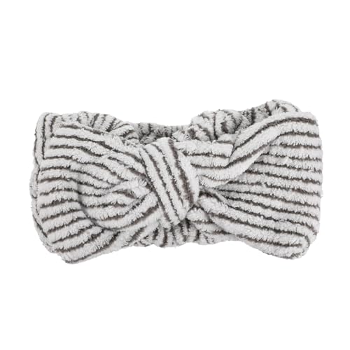 OSOLADY 1Stücke Make Up Stirnband mit Gestreiftem Bowknot Elastisches Haarband zum Waschen Gesichts Spa und Yoga für Damen und Mädchen aus Bambuskohlefasern OSOLADY 1Stücke Make Up Stirnband mit Gestreiftem Bowknot Elastisches Haarband zum Waschen Gesichts Spa und Yoga für Damen und Mädchen aus Bambuskohlefasern von OSOLADY