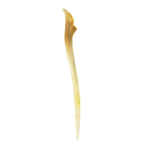 OSOLADY 1satz Dekorativer Haarschmuck Aus Horn Vintage Haarpin Haarstab Für Elegante Hochsteckfrisuren Stilvolle Haaraccessoires Für Damen Und Mädchen Beige OSOLADY 1satz Dekorativer Haarschmuck Aus Horn Vintage Haarpin Haarstab Für Elegante Hochsteckfrisuren Stilvolle Haaraccessoires Für Damen Und Mädchen Beige von OSOLADY